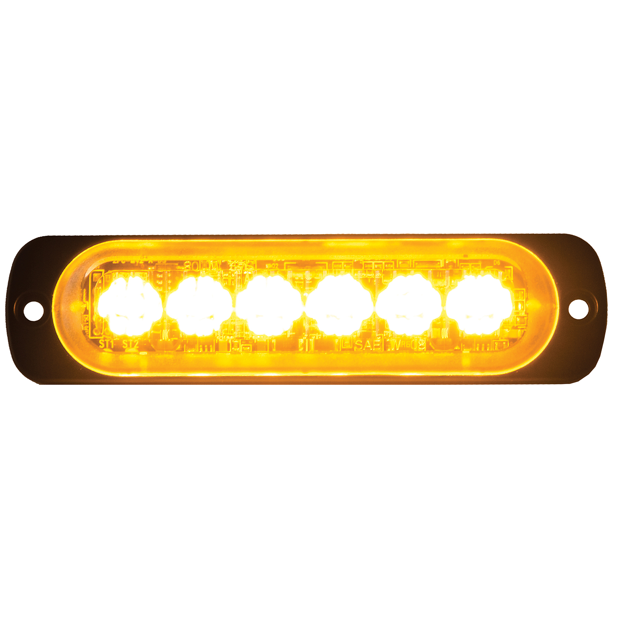 Buyers Products, 4.5in. LED Emergency Warning Flash Work Truck Strobe Light, Light Type LED, Lens Color Amber, Included (qty.) 1 Model# 8891900